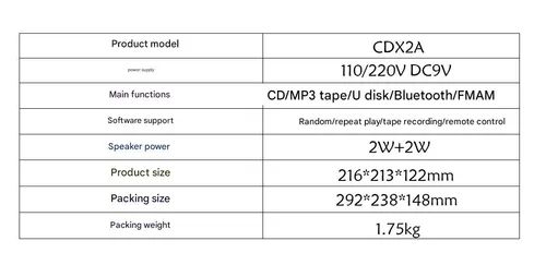 Multi functional CD player