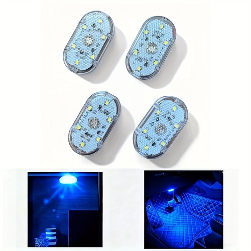 4 portable mini LED lights