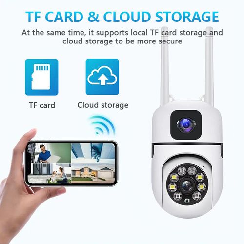 Dual screen camera