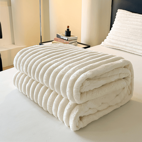 Thick flannel blanket