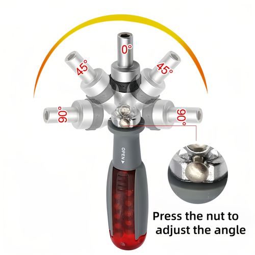 Manual Ratchet Screwdriver Set