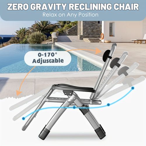 Zero gravity lounge chair