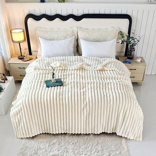 Thick flannel blanket