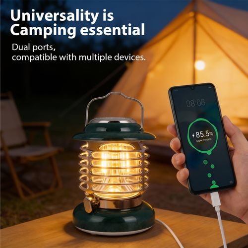 Rechargeable camping light