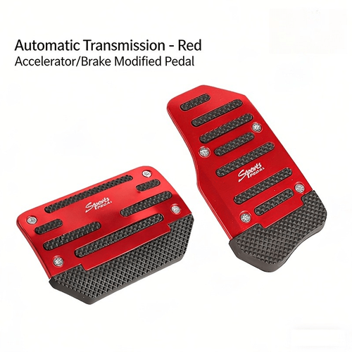 Automatic anti-skid car pedal set