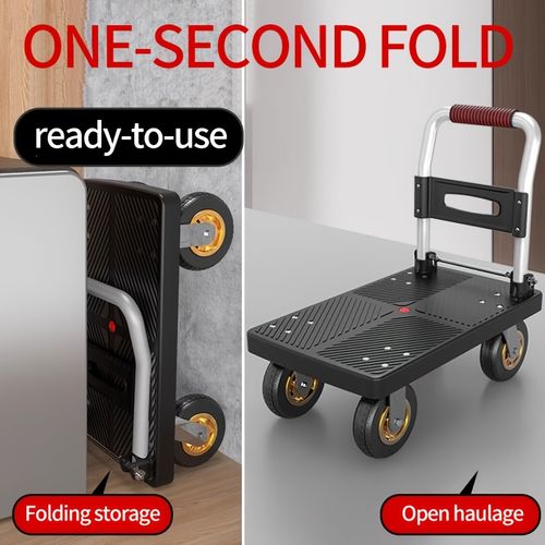 Heavy duty folding handcart