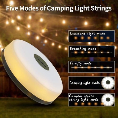 Portable camping lamp