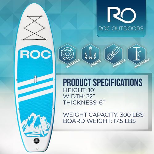 Inflatable stand-up paddleboard