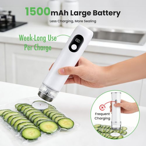 Portable vacuum sealing machine