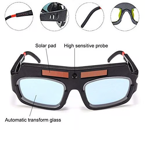 🛠️ Hot Deal ! – Solar Auto-Darkening Welding Goggles – Eye Protection with Smart Light Control