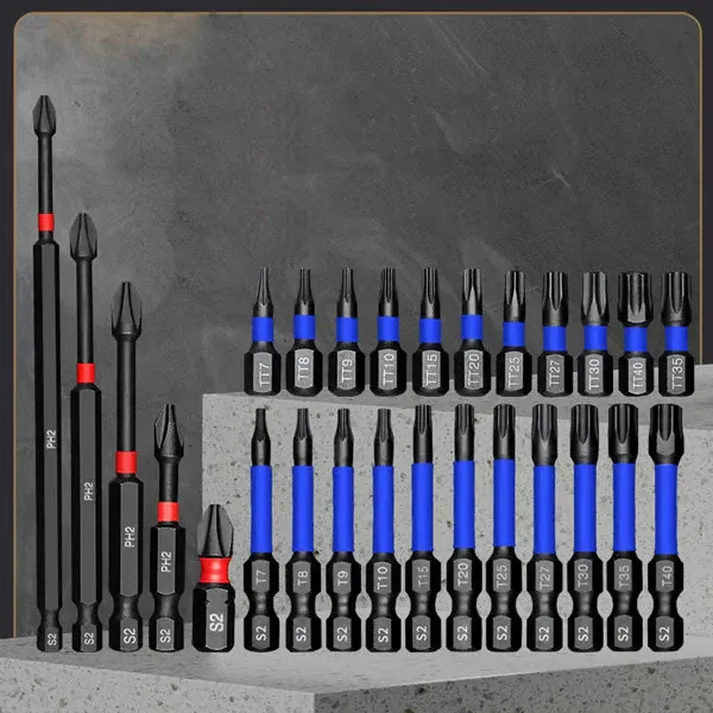🔥Limited-Time Offer: 50% OFF!!!🔥Magnetic Impact Screwdriver Bit Set