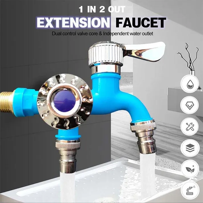 💦Buy 1 Get 1 Free(2Pcs)🔥Outdoor Antifreeze Dual Control Faucet
