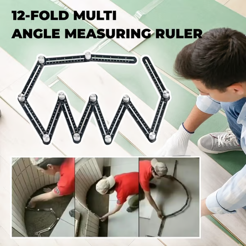 12-fold Multi Angle Measuring Ruler