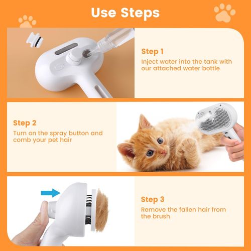 Pet Steam Brush