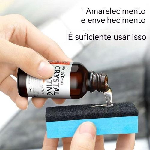 Renovador de plástico para interiores de automóveis Peças de plástico líquido de revestimento de agentes ópticos para conservadores de renovação de painéis de automóveis