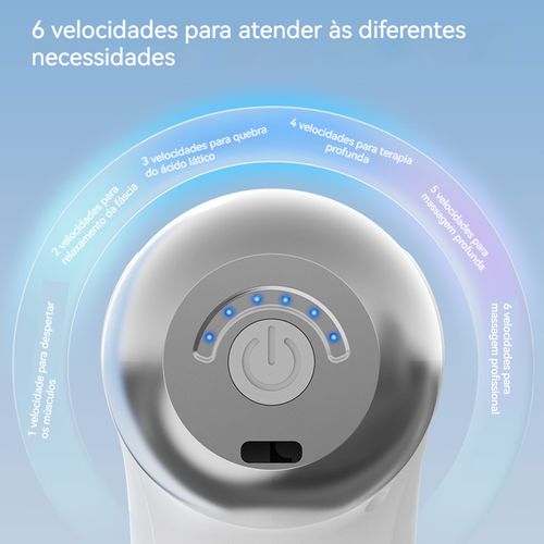 Casa Fitness Mini Musculo Pistola Intermutável Massagista de Corpo Bater Profundo Músculos Relaxar Ombro e Cintura Massagista de costas