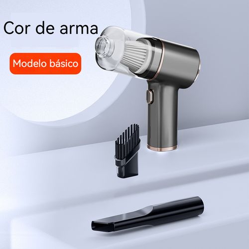 Novo aspirador de carro sem fio, mini e portátil para uso doméstico, aspirador e soprador multifuncional para comércio internacional, combinação de soprar, aspirar, extrair e carregar em um único dispositivo