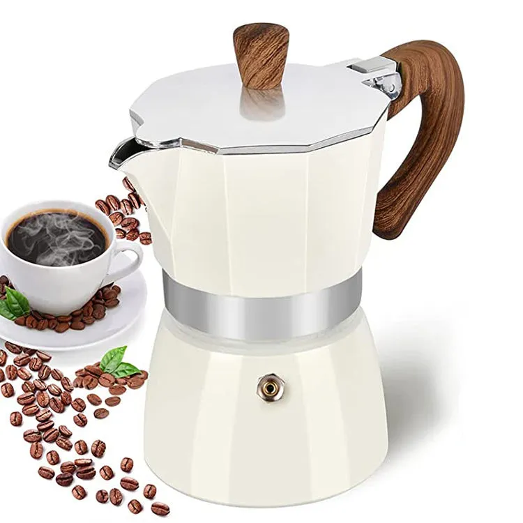 Electric ceramic stove coffee maker set, small espresso extraction machine