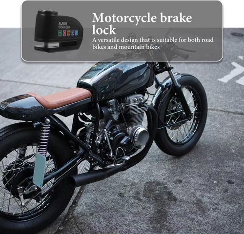 Waterproof Motorcycle Disc Brake Lock with Alarm