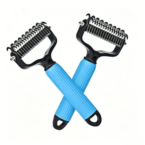 Pet Grooming Comb for Easy Hair Removal & Detangling