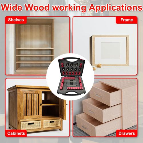 90° Woodworking Corner Clamp Set