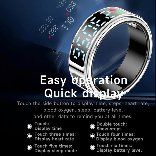 Smart Ring Health Tracker