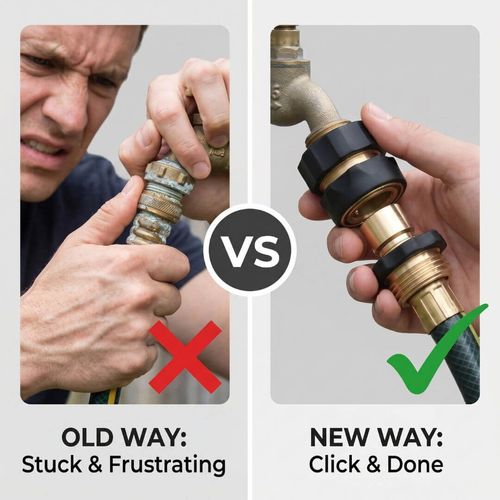 Durable Garden Hose Quick Connector Set