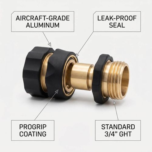 Durable Garden Hose Quick Connector Set