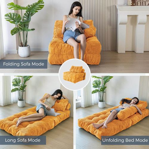 3-in-1 Folding Sofa Bed