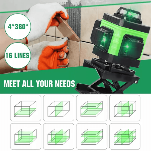 4D 16-Line Laser Level