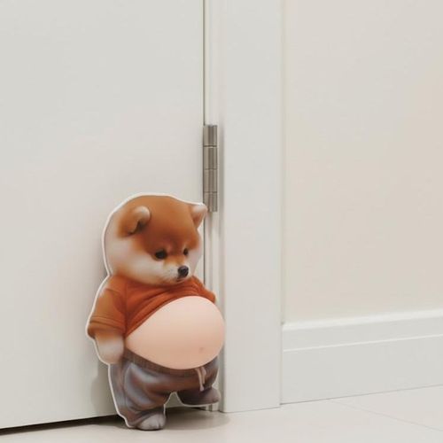 3D Dog & Cat Belly Mochi Squishy Stickers