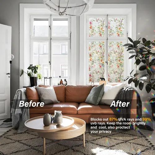 Floral Window Film