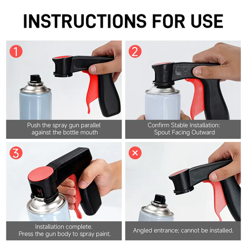 Universal Spray Can Trigger Handle