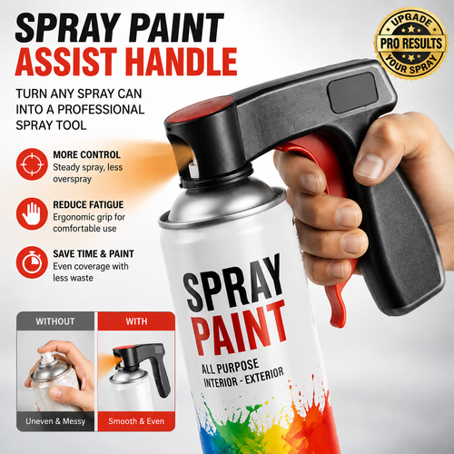 Universal Spray Can Trigger Handle