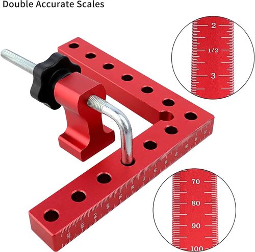 90° Woodworking Corner Clamp Set