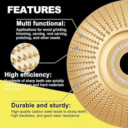 Wood Carving Disc Set
