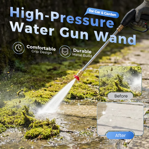 High-Pressure Water Gun Wand