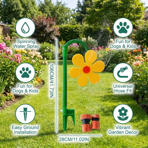 Sunflower Water Sprinklers
