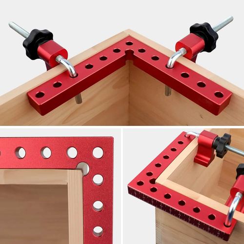 90° Woodworking Corner Clamp Set