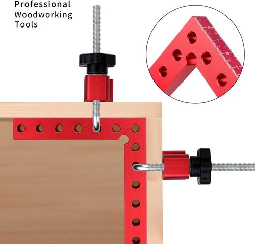 90° Woodworking Corner Clamp Set