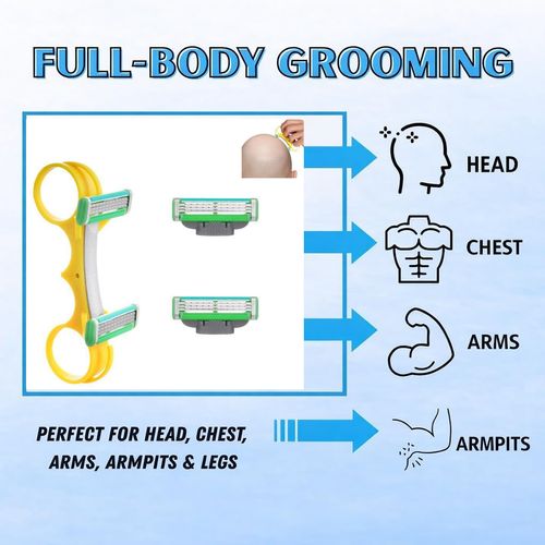 Fast Hair Clipper, Mens Manual Razor