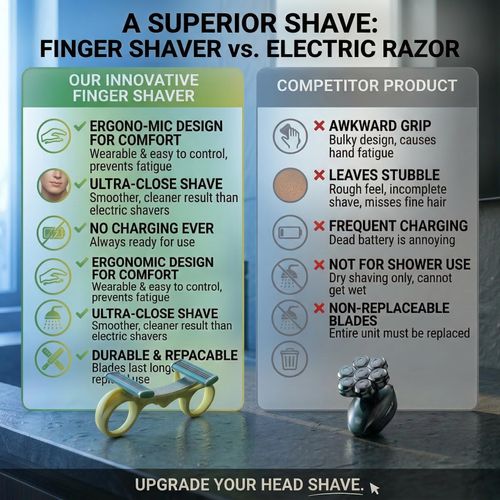 Fast Hair Clipper, Mens Manual Razor