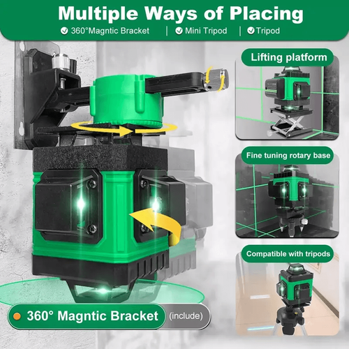 4D 16-Line Laser Level