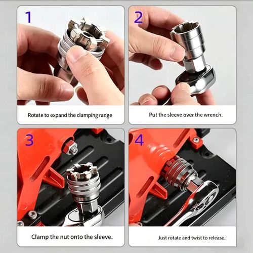Universal Socket Wrench Tool