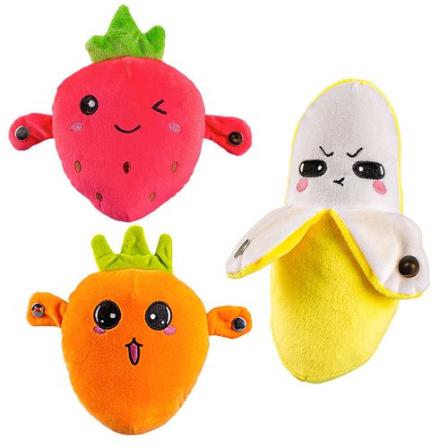 Multi Functional Fruit Sensing Rhythm Toy Interactive Music Plush Toy Musical Sensory Toy