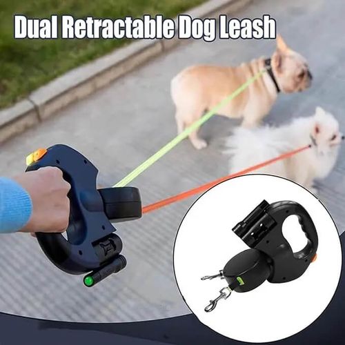 Tangle-Free Dual Dog Leash