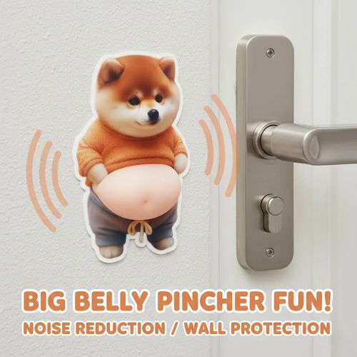 3D Dog & Cat Belly Mochi Squishy Stickers