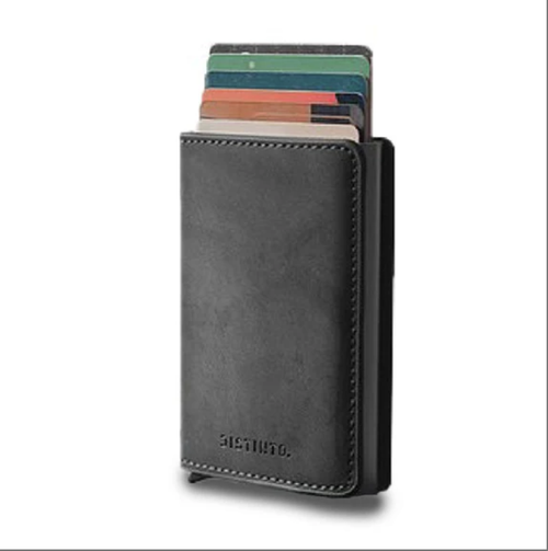 PU Leather Wallet & Pop up card holder