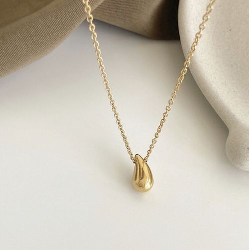 Patience Rain Drop Necklace