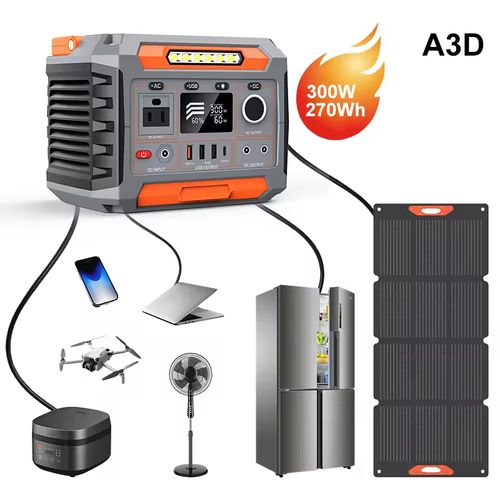 Solar portable power station